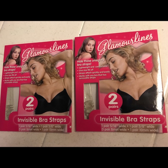 Lot of 2 Invisible Bra Straps Pack Of 2 - Picture 2 of 7